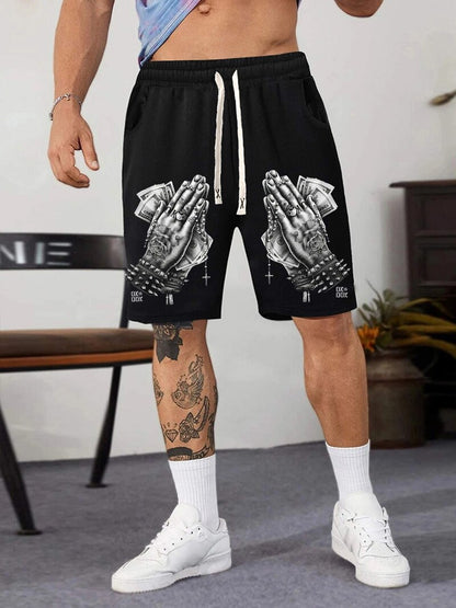 Men's Trendy Waist  Athletic Gym Workout Shorts