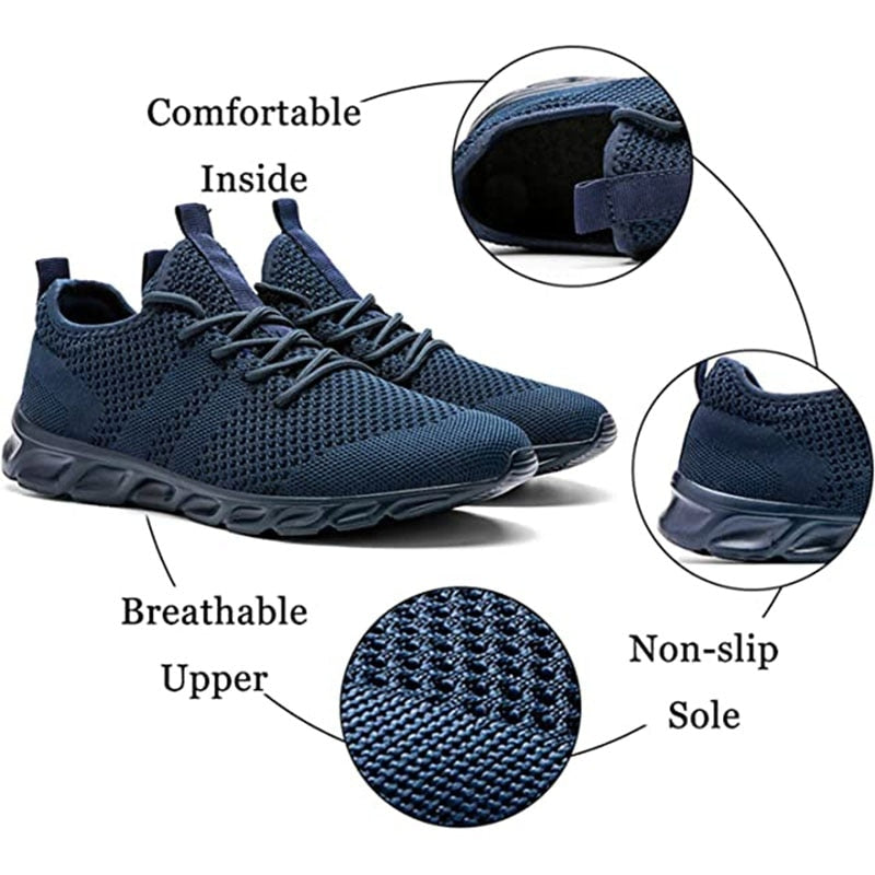 "Athletic Men's Sneakers for Outdoor Activities